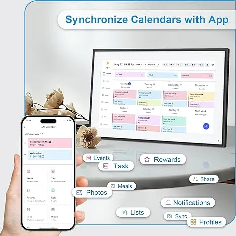 Best Digital Calendars 2025 – Organize Your Life, Home & Work Easily 13 BQQJDD 15.6-inch