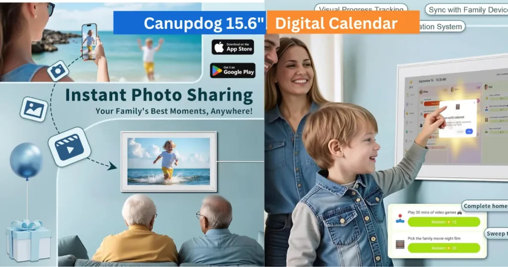 Canupdog 15.6-Inch Digital Calendar Review – Smart Family Organizer 4 Canupdog 15.6-Inch