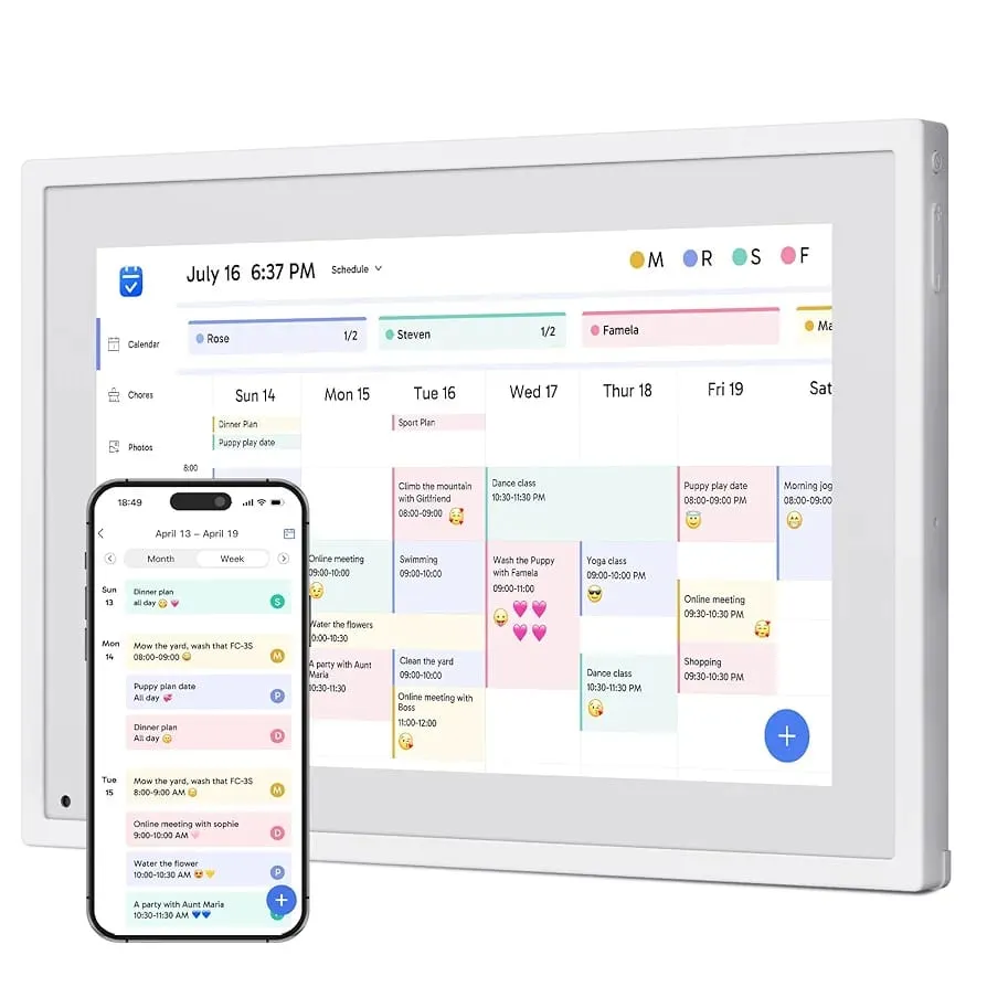 Best Digital Calendars 2025 – Organize Your Life, Home & Work Easily 5 Dragon Touch 10.1 inch