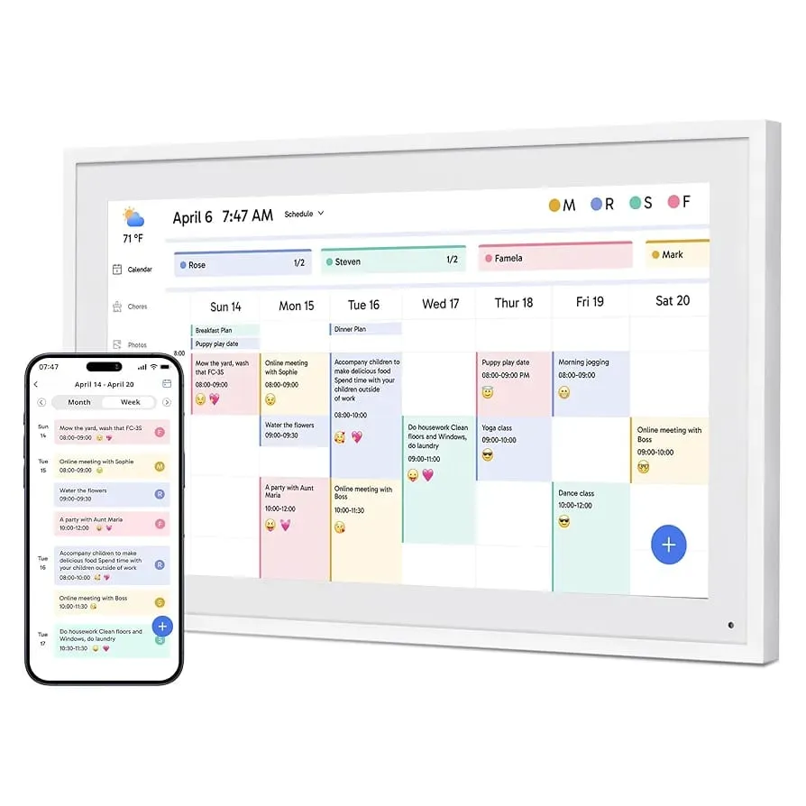 Dragon Touch 15.6 inch Digital Calendar & Chore Chart Review - Buyer's Guide 2 Dragon Touch 15.6 inch