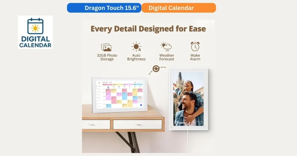 Dragon Touch 15.6-Inch Digital Calendar Review - Buyer's Guide 8 Dragon Touch 15.6 inch