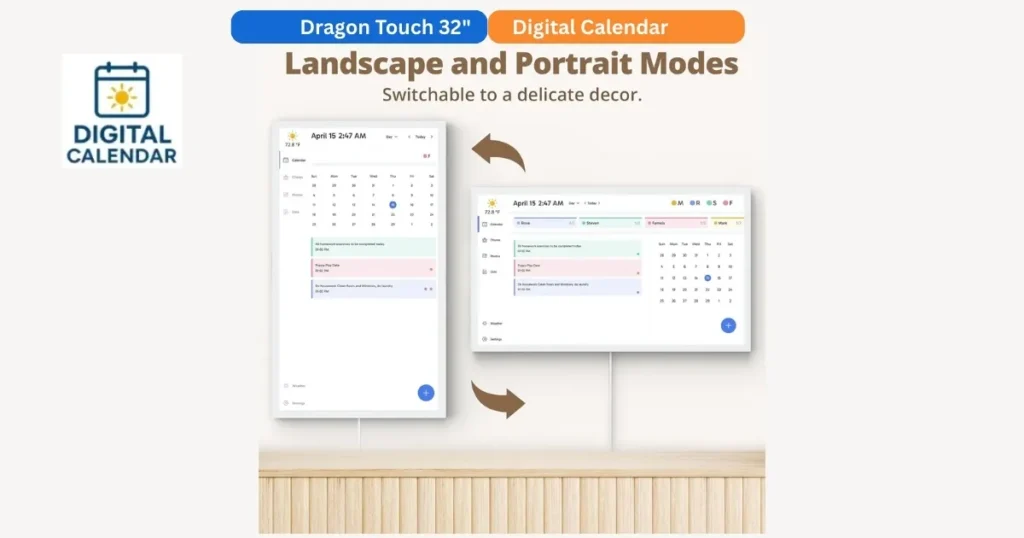 Dragon Touch 32 Inch Digital Calendar – Best Review 2025 4 Dragon Touch 32 inch