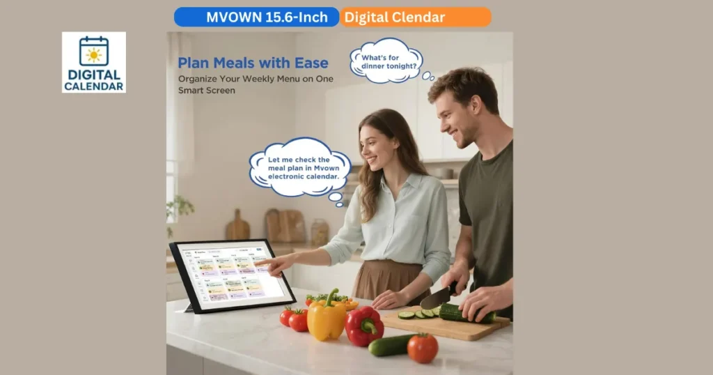 MVOWN 15.6-Inch digital calendar