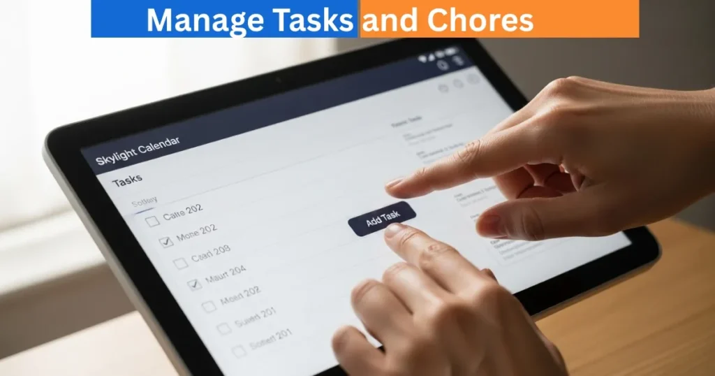 Manage Tasks and Chores Easily with Skylight Calendar 2 Manage Tasks and Chores