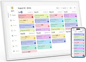 Best Digital Calendars 2025 – Organize Your Life, Home & Work Easily 10 Moonka 21.5-inch