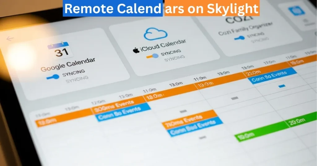 Remote Calendars on Skylight