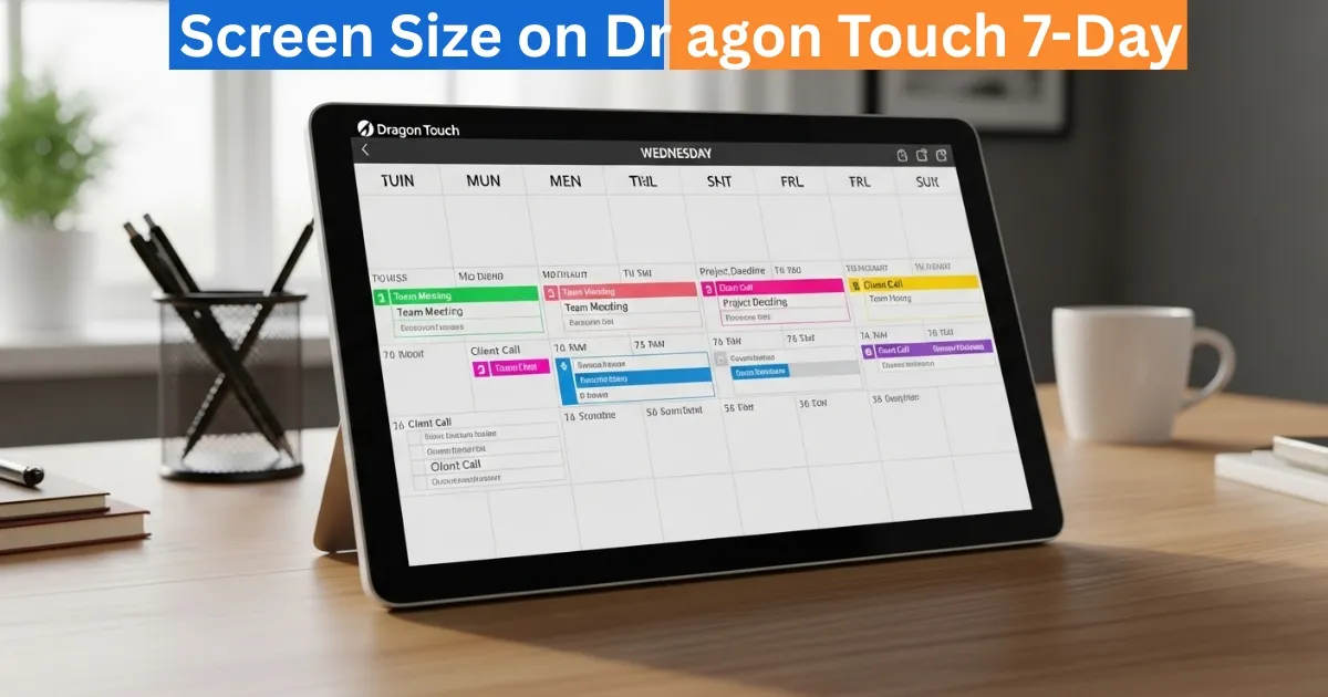 reduce screen size on Dragon touch