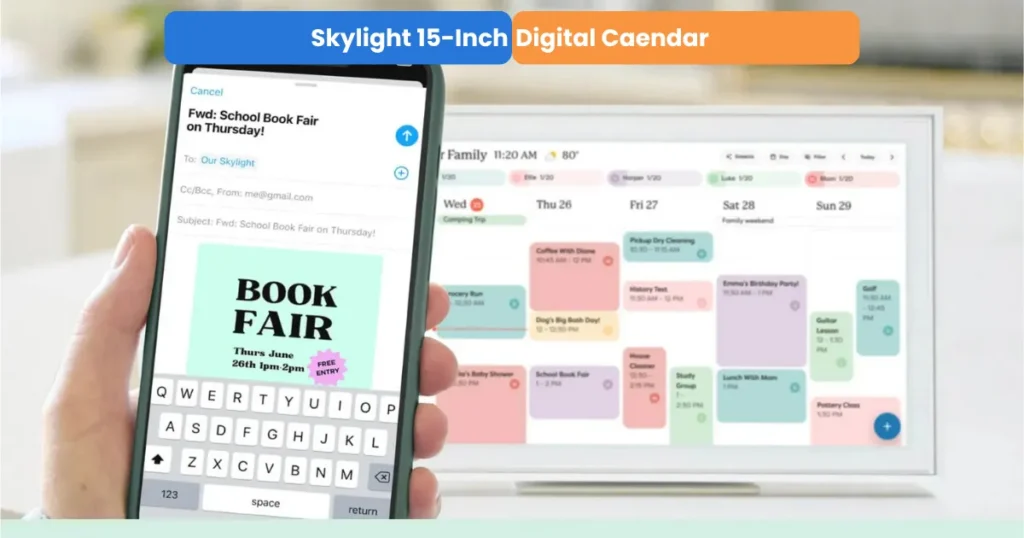 Skylight 15-inch digi calander