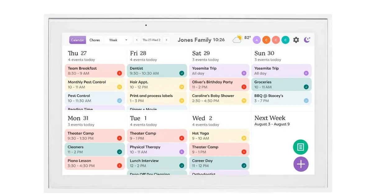 Skylight 15-inch Digital Calendar Review | Wall Planner: Buyer’s Guide 2 Skylight 15-inch
