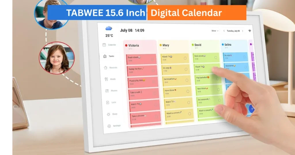 TABWEE 15.6 Inch Digital & Smart Calendar Review – Buyer’s Guide 3 TABWEE 15.6 Inch