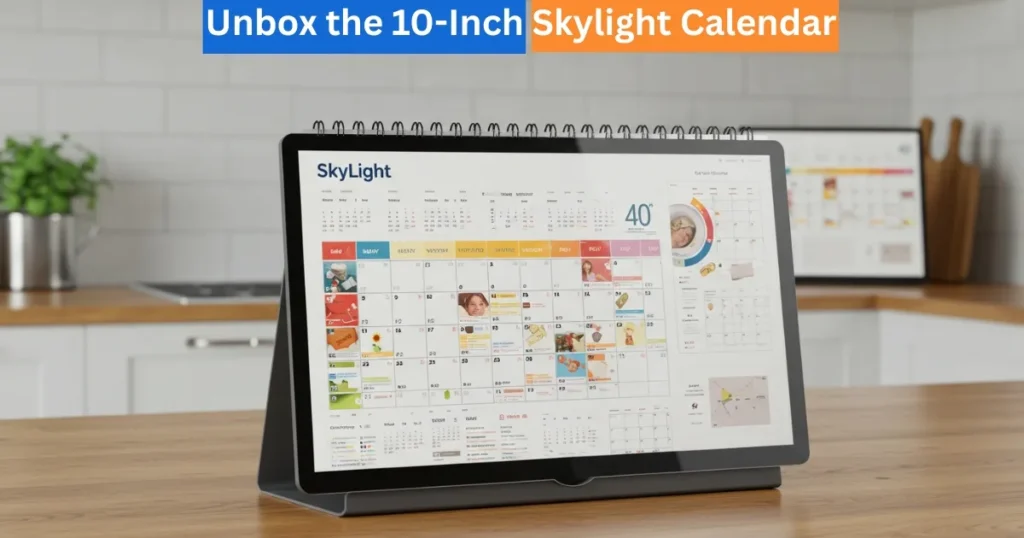 How to Unbox the 10-Inch Skylight Calendar? 2 10-Inch Skylight Calendar