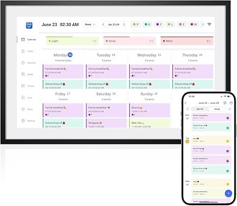 Best Digital Calendars 2025 – Organize Your Life, Home & Work Easily 19 LOOFII 10.1