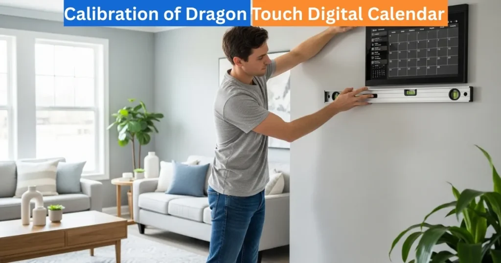 Calibration of Dragon Touch Digital Calendar