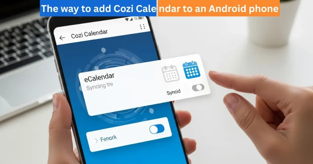 The way to add Cozi Calendar to an Android phone. 2 The way to add Cozi Calendar to an Android phones