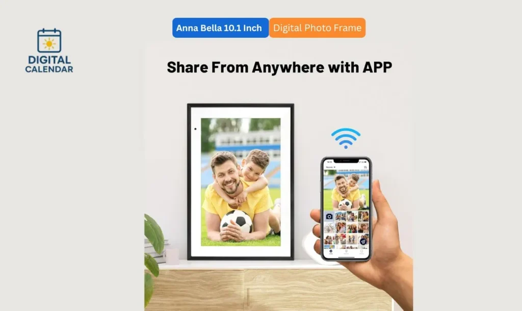 Anna Bella 10.1 Inch WiFi Digital Picture Frame