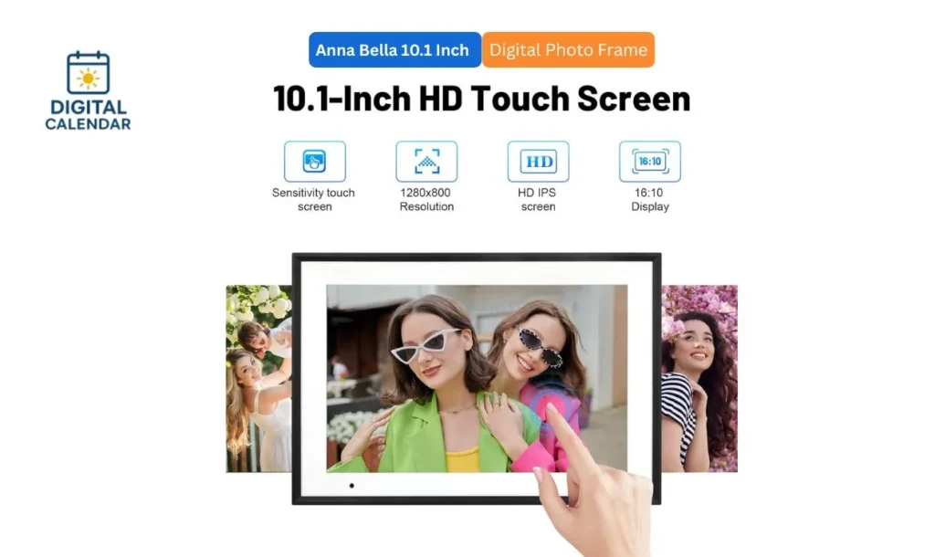 Anna Bella 10.1 Inch WiFi Digital Picture Frame