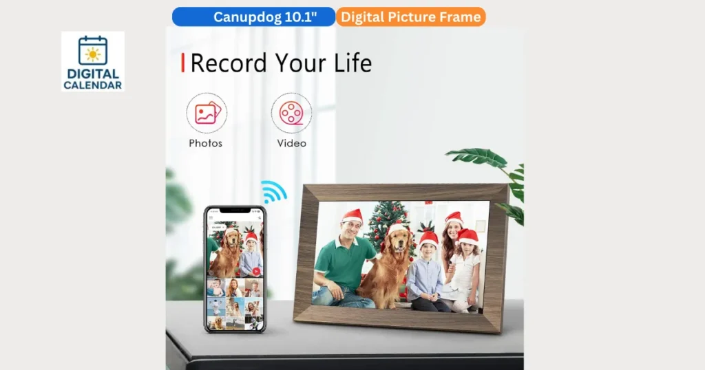 Canupdog 10.1 WiFi Digital Picture Frame