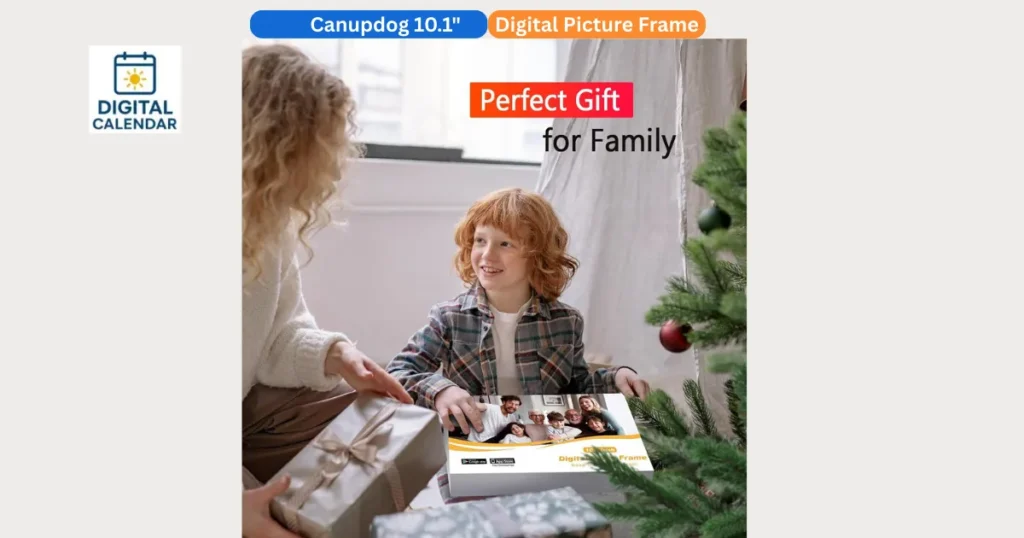 Canupdog 10.1 WiFi Digital Picture Frame