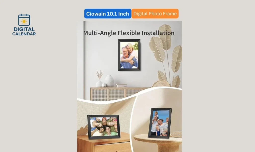 Ciowain 10.1 Inch Frameo Digital Frame