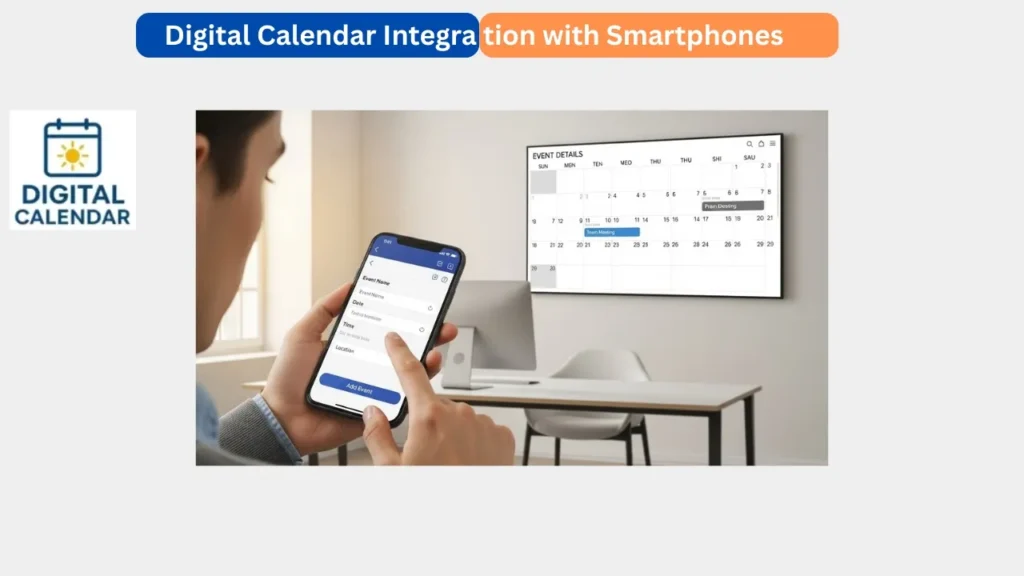 Digital Calendar Integration with Smartphones