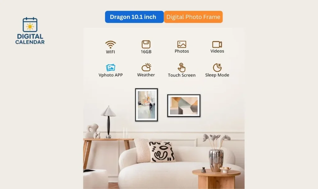Dragon Touch 10.1 Picture Frame