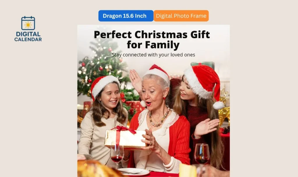 Dragon 15.6 Digital Picture Frame