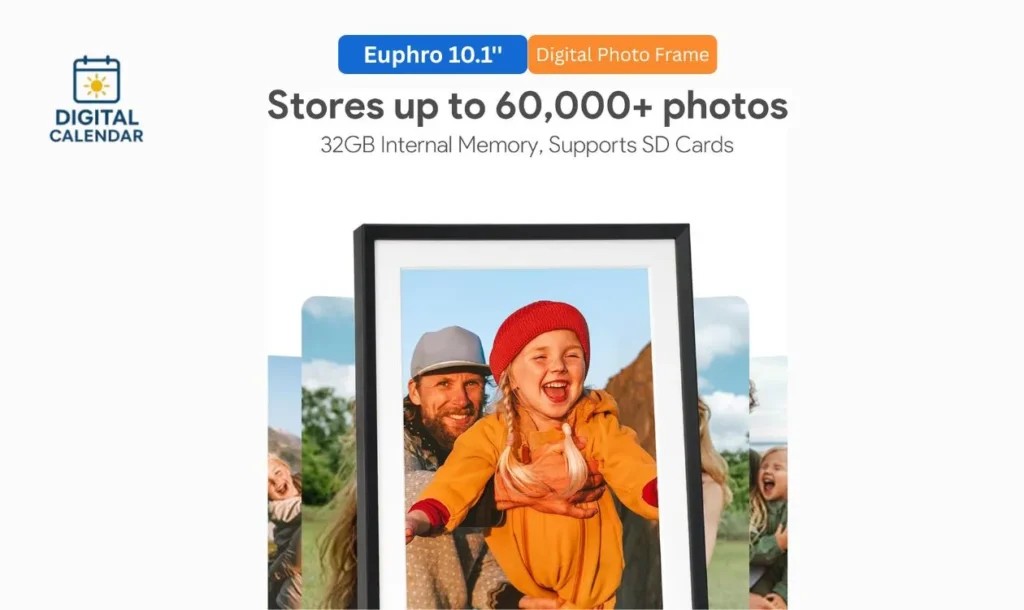 Euphro 10.1'' Digital Picture Frame with 32GB Storage – Review 7 Euphro 10.1'' Digital Picture Frame