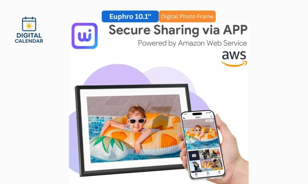 Euphro 10.1'' Digital Picture Frame with 32GB Storage – Review 4 Euphro 10.1'' Digital Picture Frame