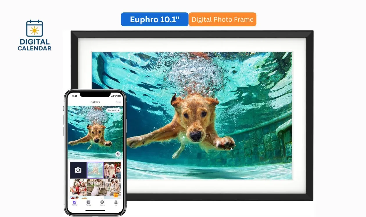Euphro 10.1'' Digital Picture Frame with 32GB Storage – Review 2 Euphro 10.1'' Digital Picture Frame
