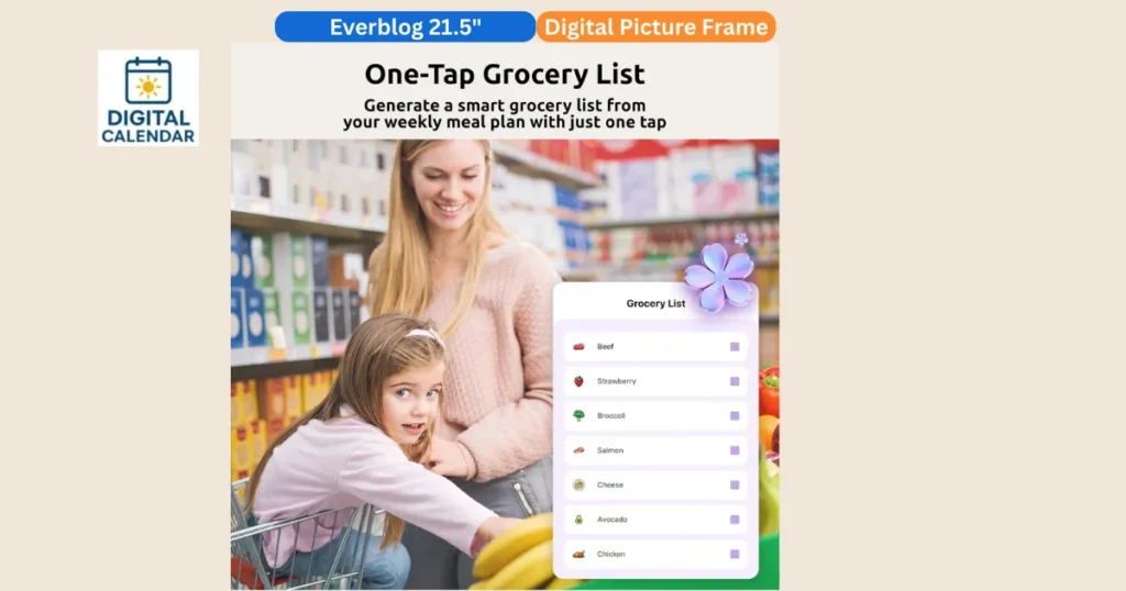 Everblog 21.5 inch Digital Calendar – Full Personal Review 6 Everblog 21.5 inch Digital Calendar