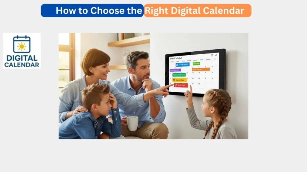 How to Choose the Right Digital Calendar