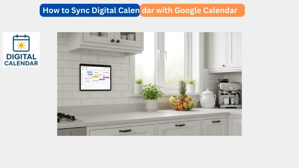 How to Sync Digital Calendar with Google Calendar