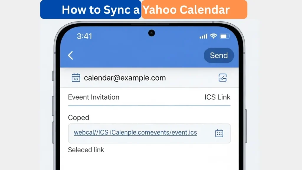 How to Sync a Yahoo Calendar - Complete Guide 2 How to Sync a Yahoo Calendar