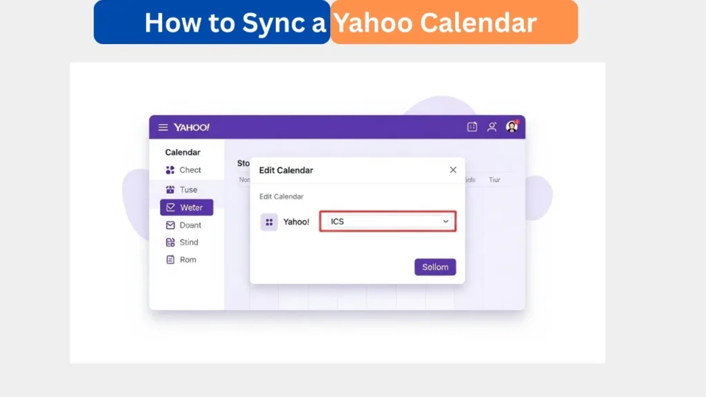 How to Sync a Yahoo Calendar - Complete Guide 1 How to Sync a Yahoo Calendar