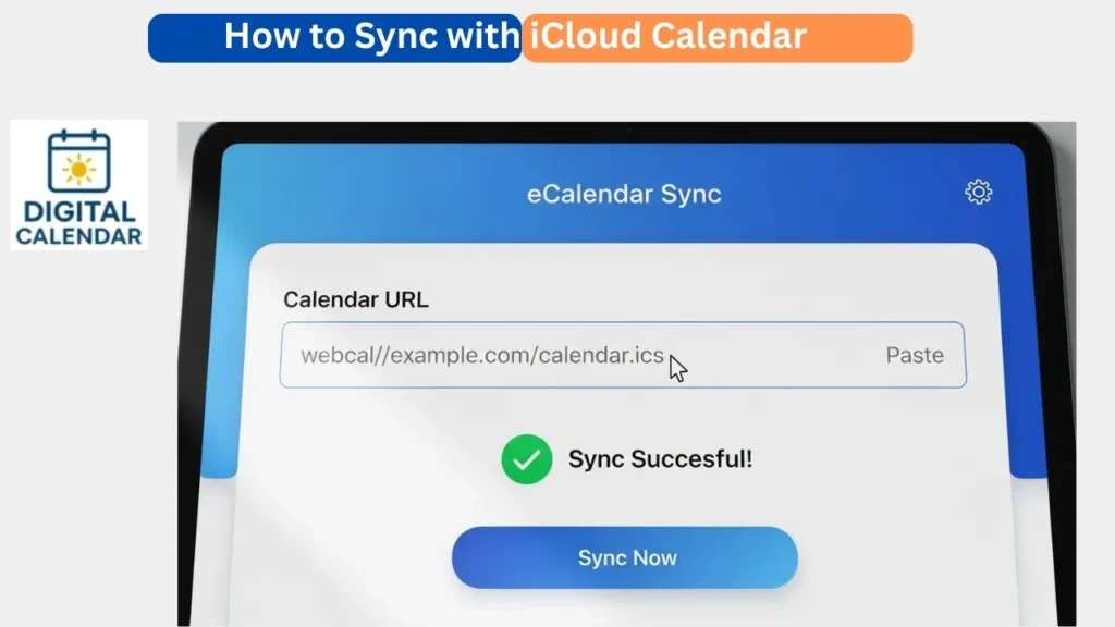 How to Sync with iCloud Calendar