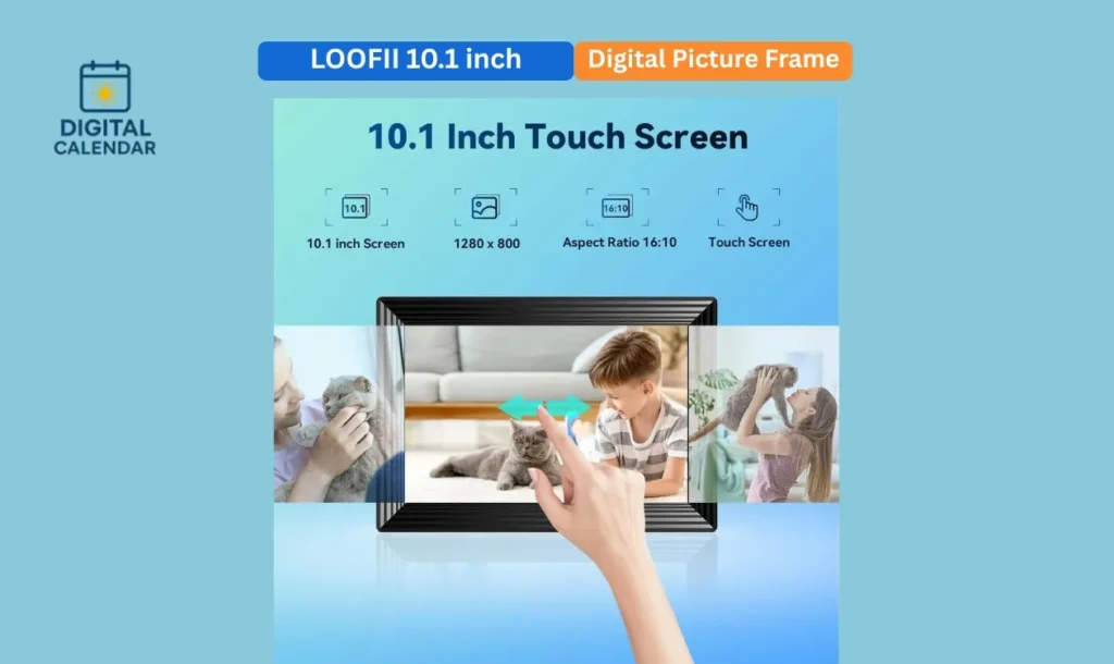 LOOFII 10.1 inch WiFi Digital Picture Frame