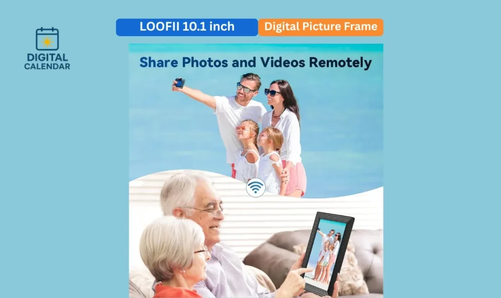 LOOFII 10.1 inch WiFi Digital Picture Frame