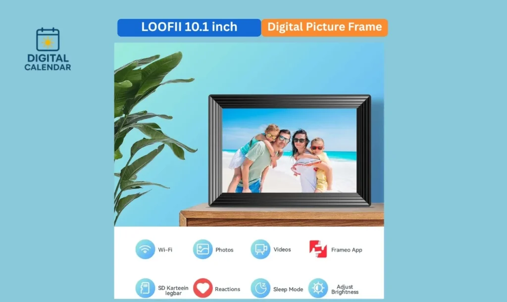 LOOFII 10.1 inch WiFi Digital Picture Frame