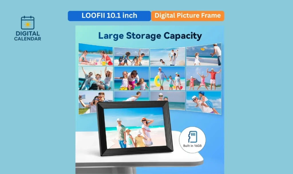 LOOFII 10.1 inch WiFi Digital Picture Frame