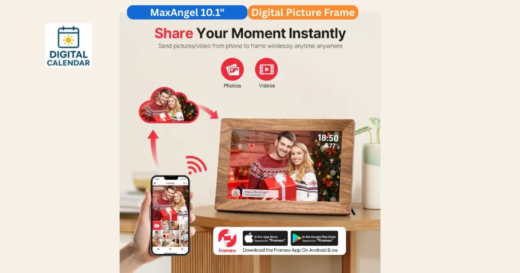MaxAngel 10.1 Inch Wi-Fi Digital Picture Frame 9 MaxAngel 10.1 inch