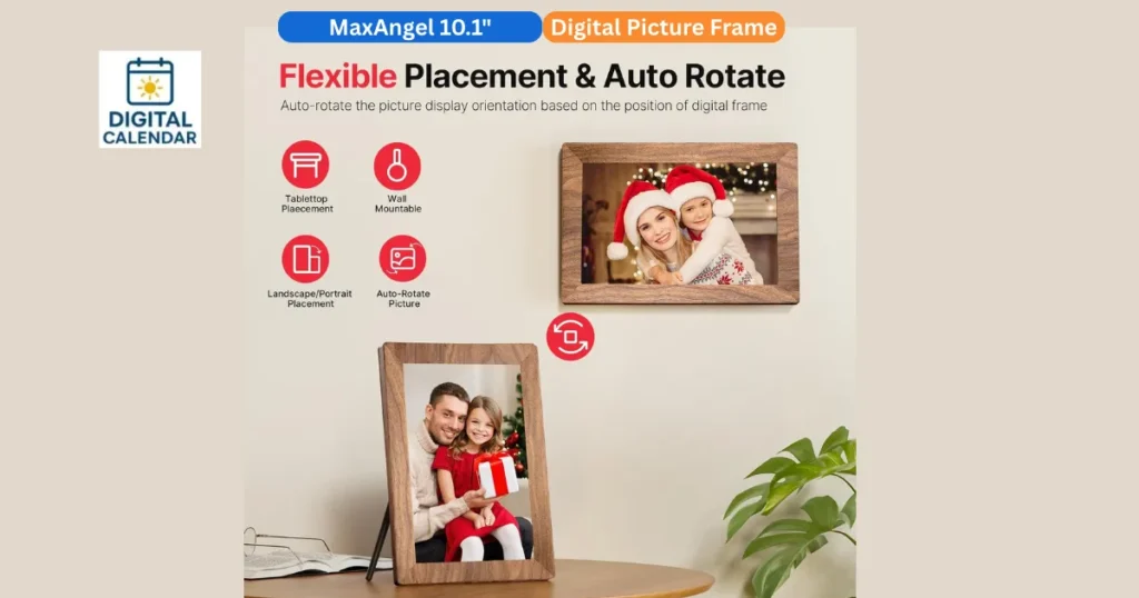 MaxAngel 10.1 Inch Wi-Fi Digital Picture Frame 16 MaxAngel 10.1 inch