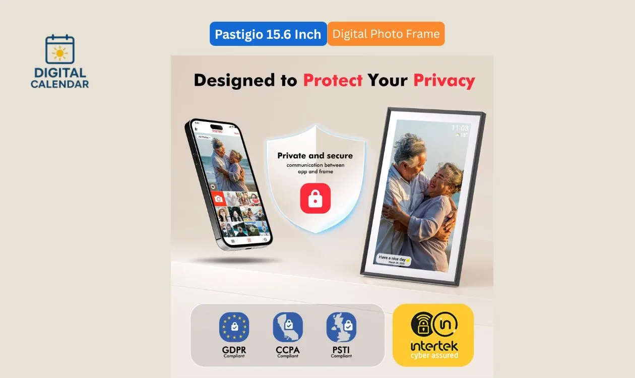 Pastigio 15.6 Inch Digital Photo Frame