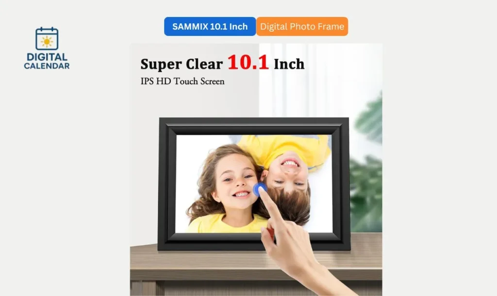 SAMMIX 10.1 Inch Digital Picture Frame