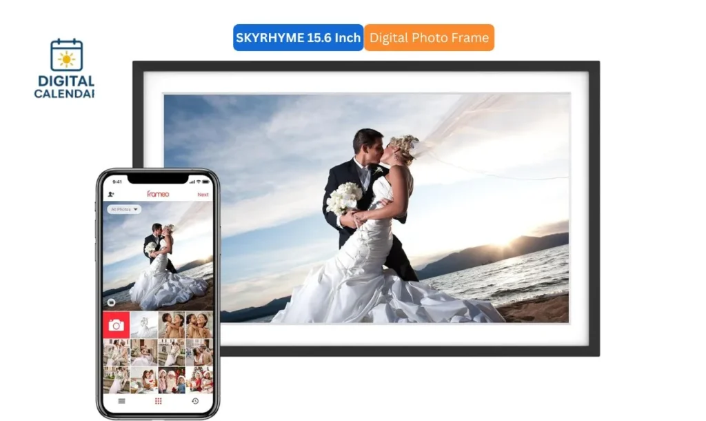 SKYRHYME 15.6 Digital WiFi Photo Frame