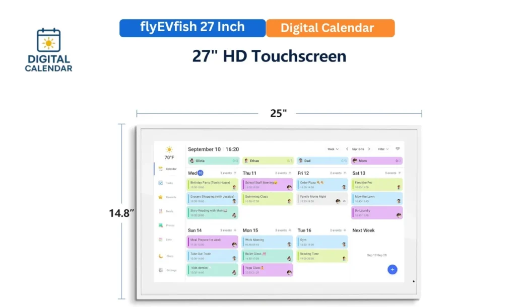 flyEVfish 27 Inch Digital Calendar – Full Review 7 flyEVfish 27 Inch Digital Calendar