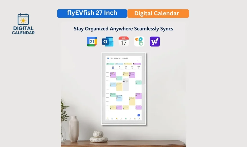 flyEVfish 27 Inch Digital Calendar – Full Review 3 flyEVfish 27 Inch Digital Calendar