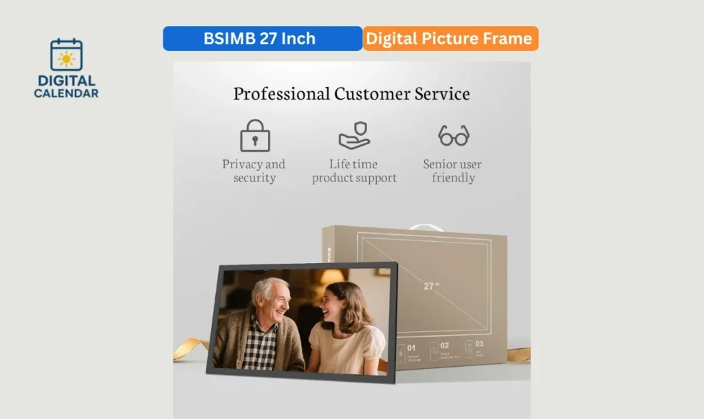 BSIMB 27 Inch Large Digital Picture Frame