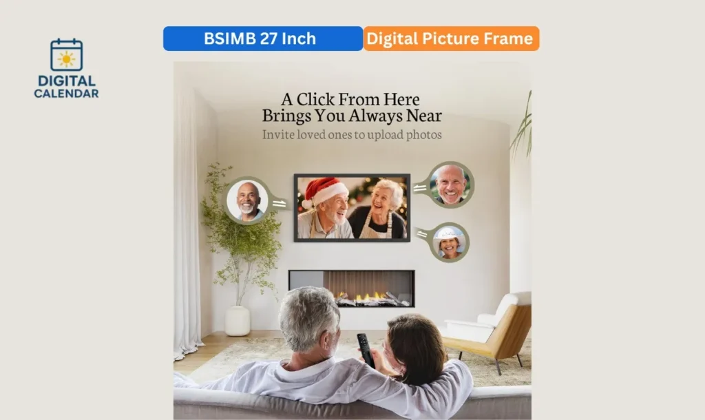 BSIMB 27 Inch Large Digital Picture Frame