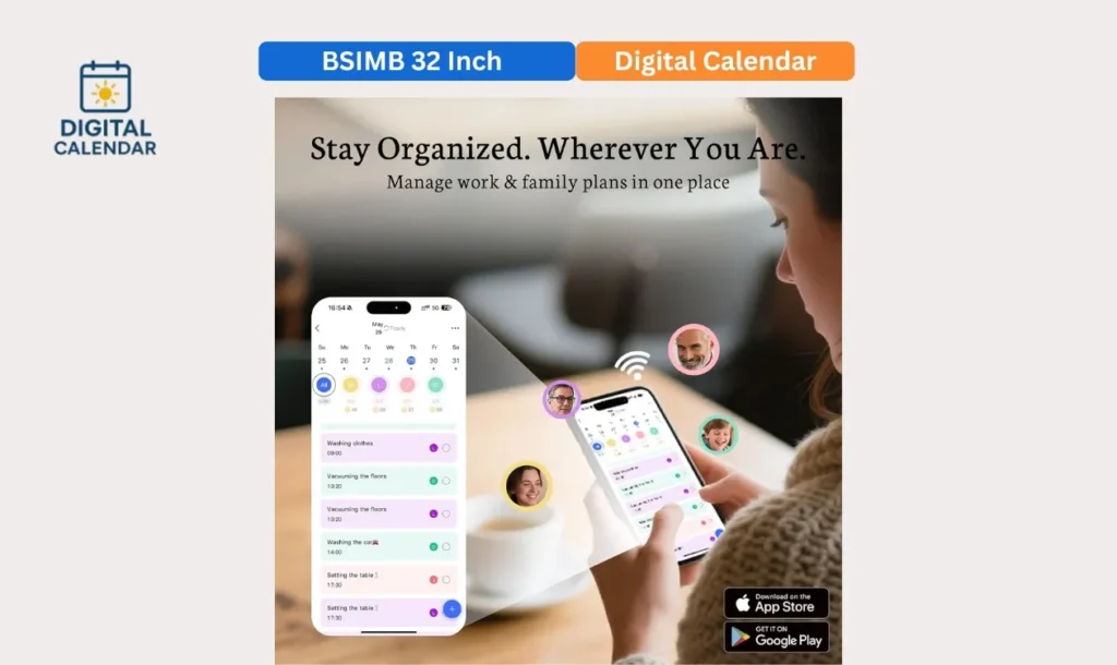 BSIMB 32 Inch Digital Calendar – Full Review 7 BSIMB 32 Inch Digital Calendar