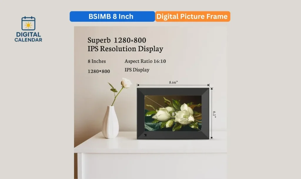 BSIMB 8 Inch Digital Picture Frame – Full Review 4 BSIMB 8 Inch Digital Picture Frame